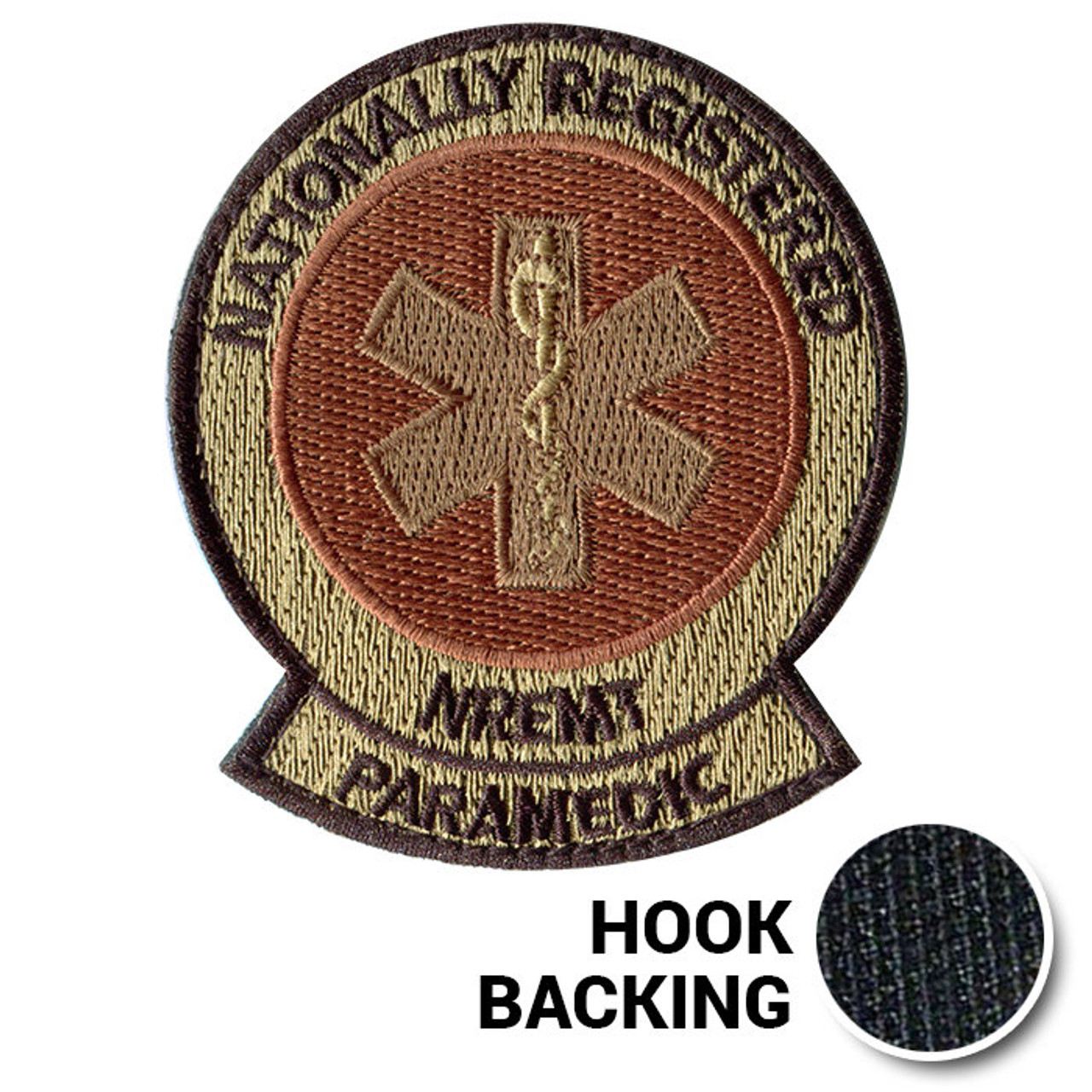 EMBROIDERED COMBAT MEDIC PATCH