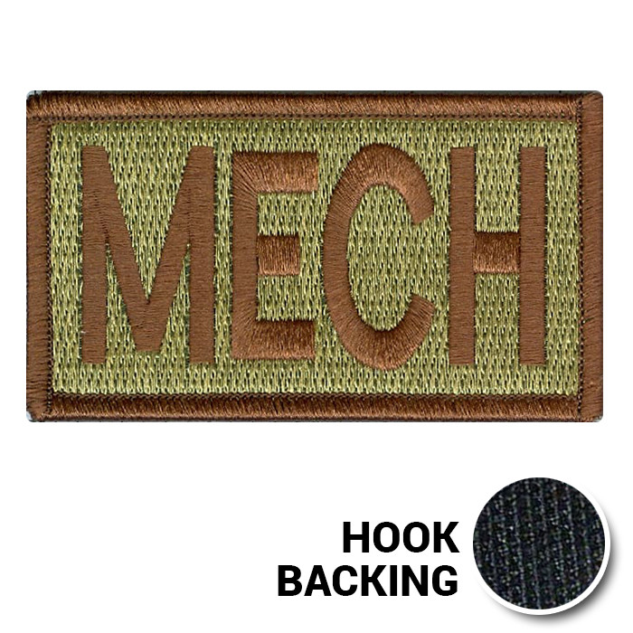 MECH Duty Identifier Tab USAF OCP Kel-Lac - Main Image