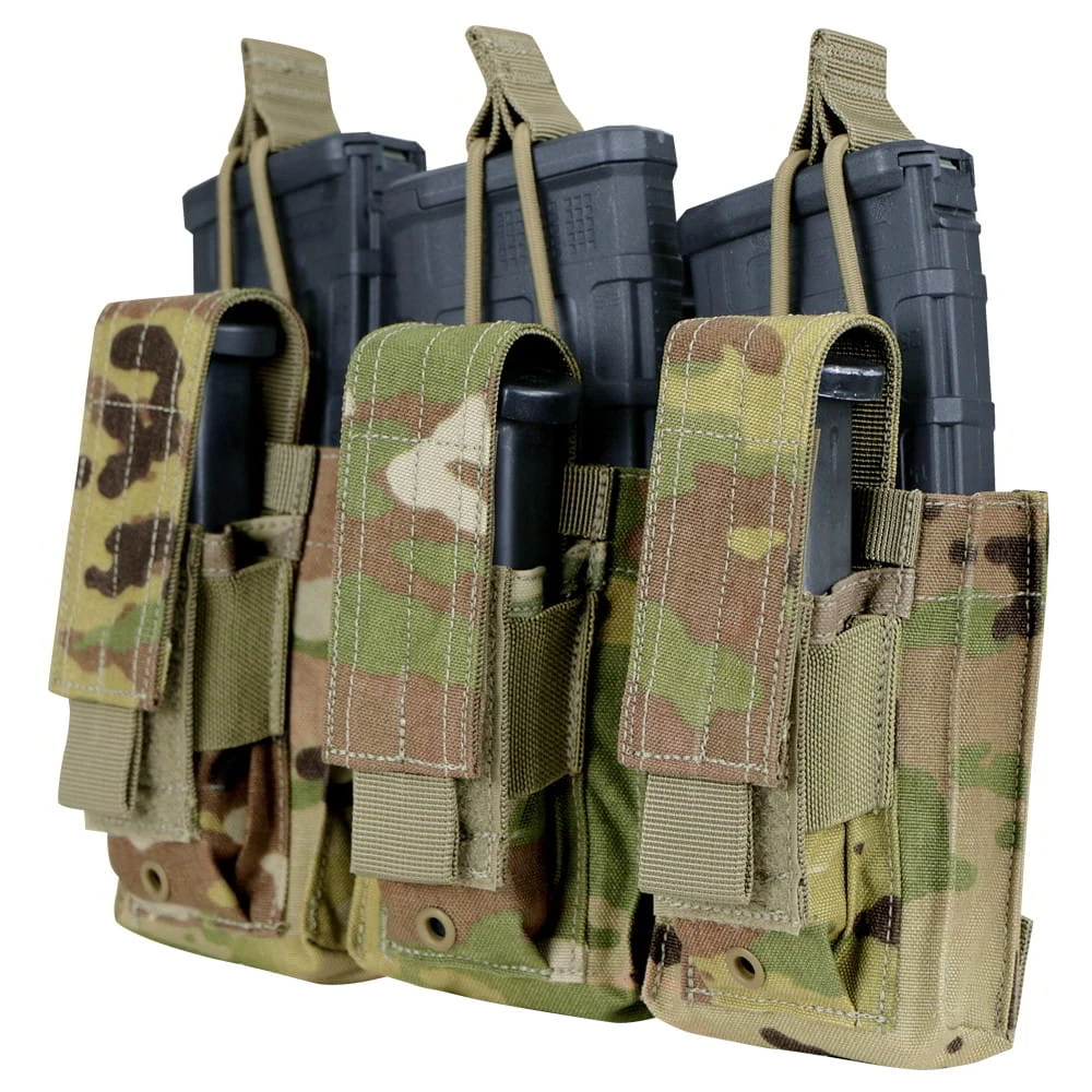 Molle Tactical Double Pistol Kangaroo Mag Pouch