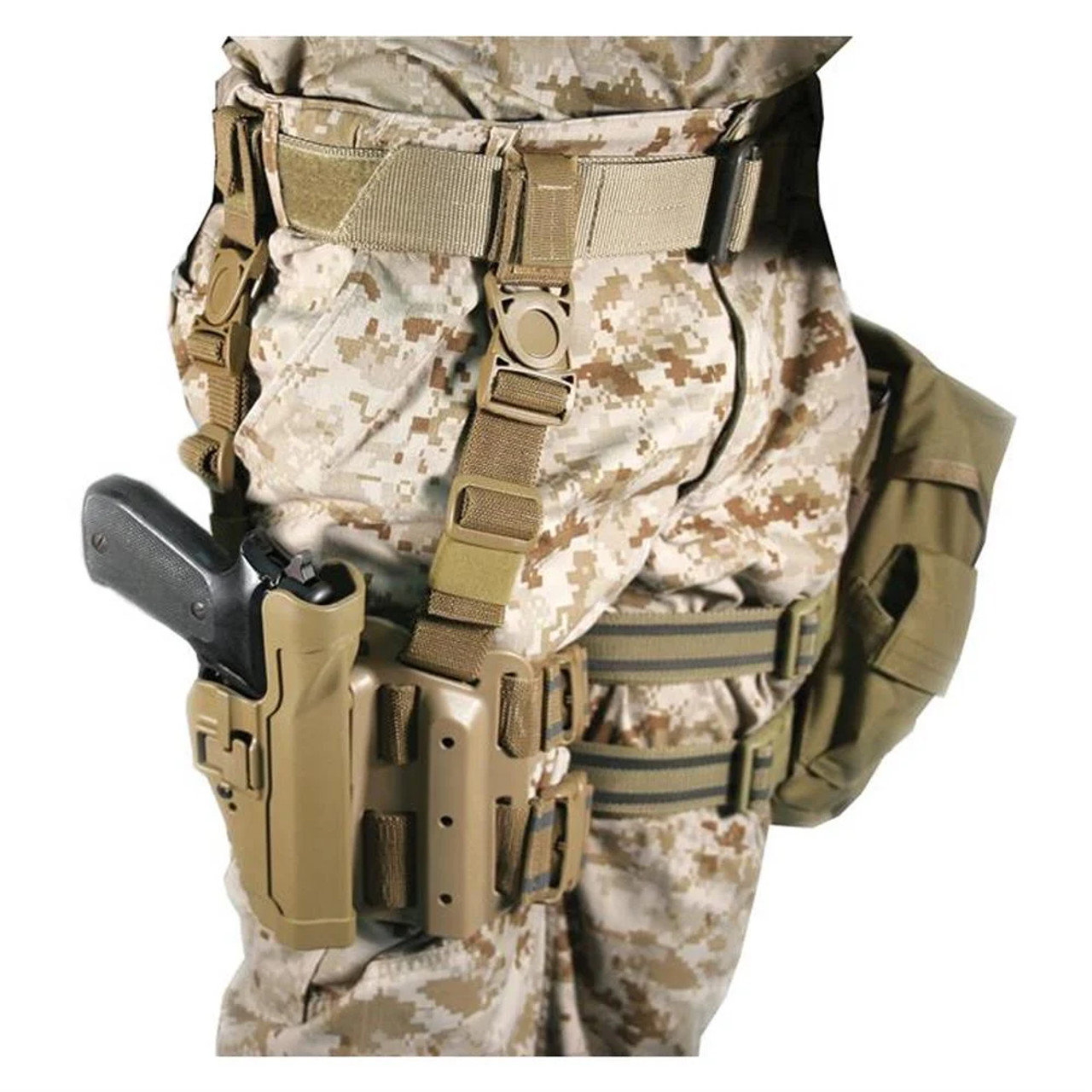 SERPA® Level 2 Tactical Holster - Beretta 92 - Coyote - Kel-Lac Tactical +  Outdoor