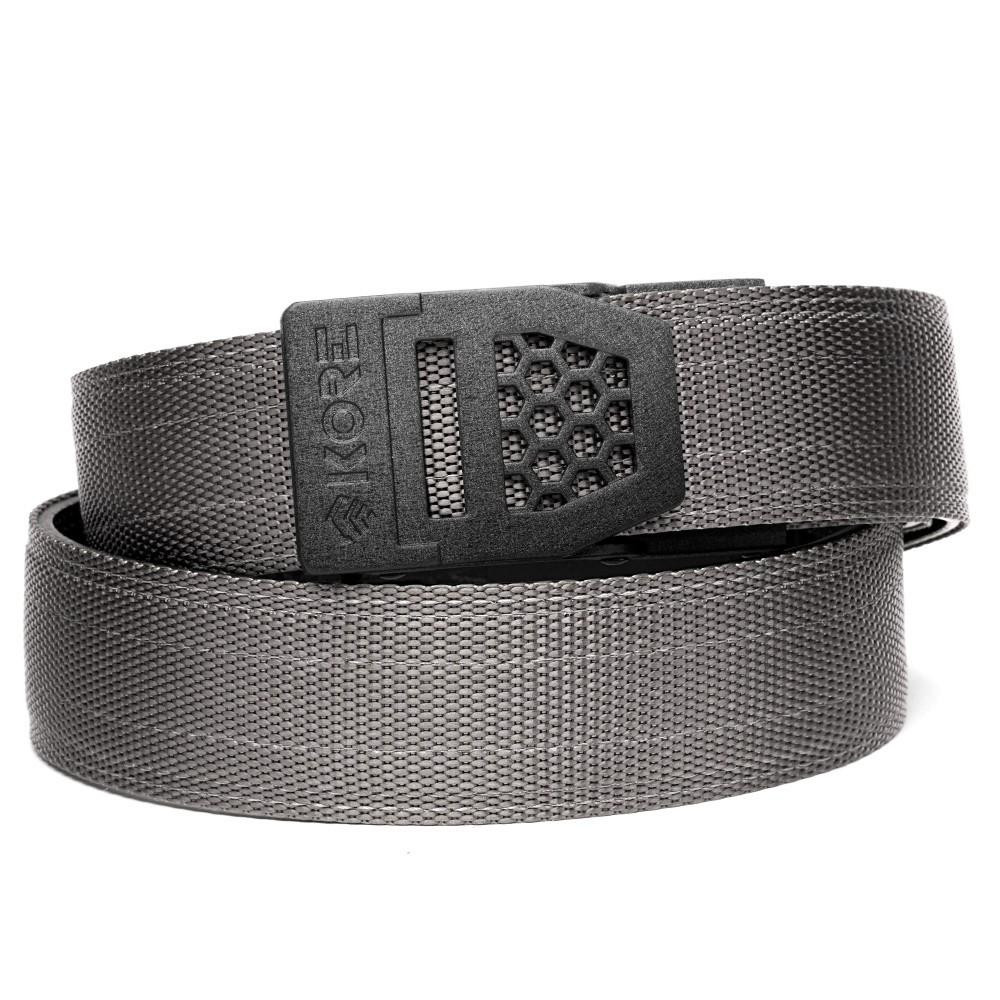 KORE Essentials TACTICAL NYLON GUN BELT X6 BLACK BUCKLE Kel-Lac