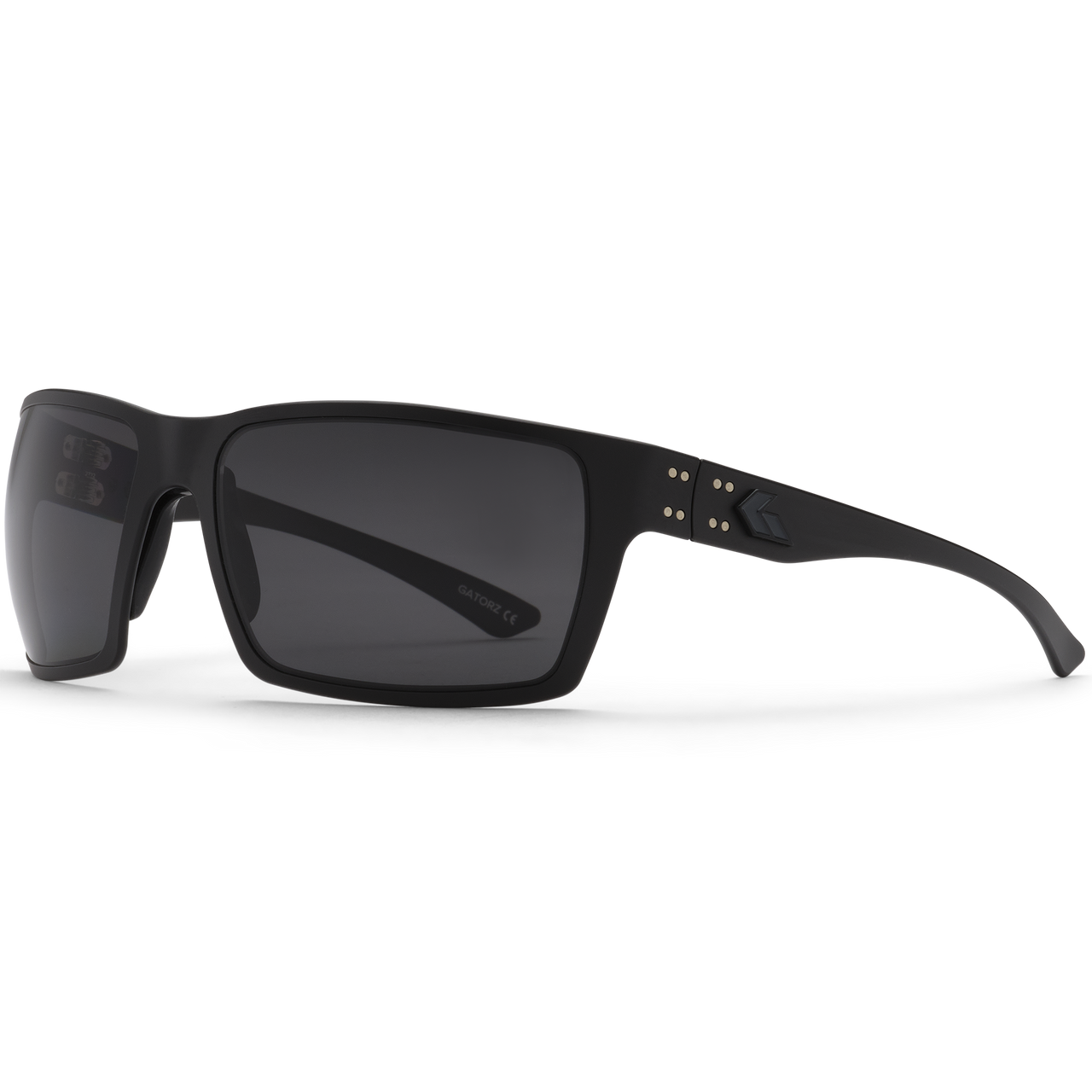 Gatorz Eyewear Marauder Sunglasses, Black, Large 