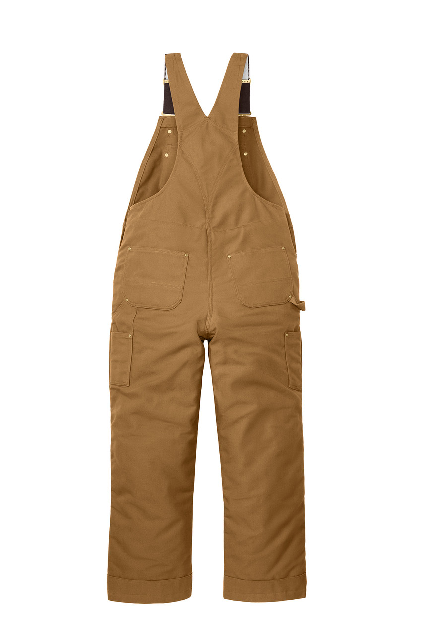 Carhartt® Firm Duck Insulated Bib Overalls KelLac Uniforms, Inc.