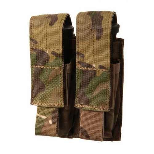 BLACKHAWK! S.T.R.I.K.E.® Pistol Mag Pouch, MOLLE (Holds 2)  - Multicam
