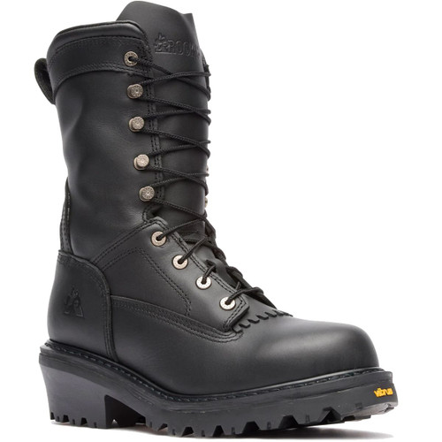 Rocky Code Red Hotshot Logger Fire Boot