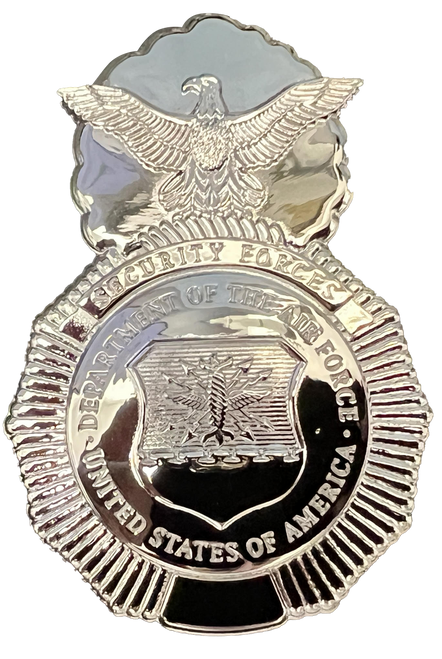 USAF Metal Security Forces Badge