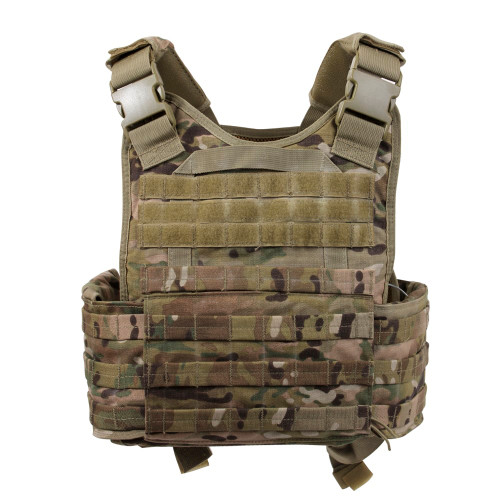 Rothco MOLLE Plate Carrier Vest - Multicam