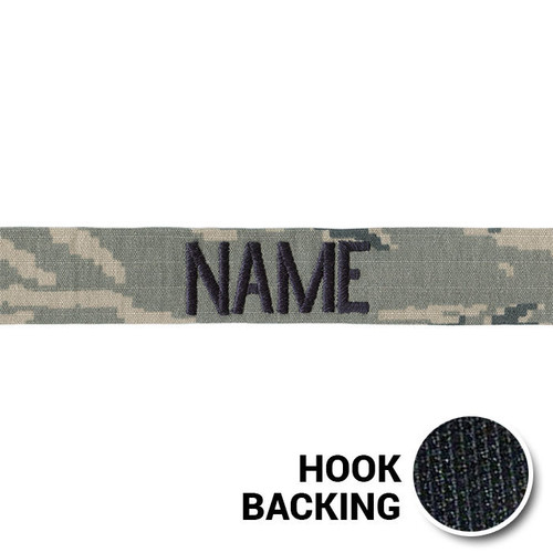 S　ACU NAME TAPE Single Custom Name Tape - SEW ON - ACU