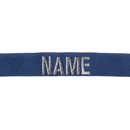Royal Blue Name Tapes - Sew On | Kel-Lac
