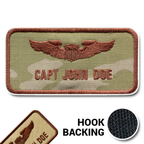 Leather Name Tag Builder, Navy Flight Suit Name Tags