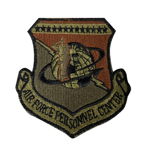 Air Force Personnel Center Patch, Embroidered - OCP (w/ Hook Back)