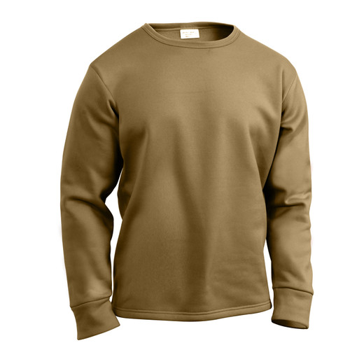 トップス Heavy Weight Thermal Long Sleeves Coyot Long Sleeve Tops - Thermal Base Layer Shirts | Kellac
