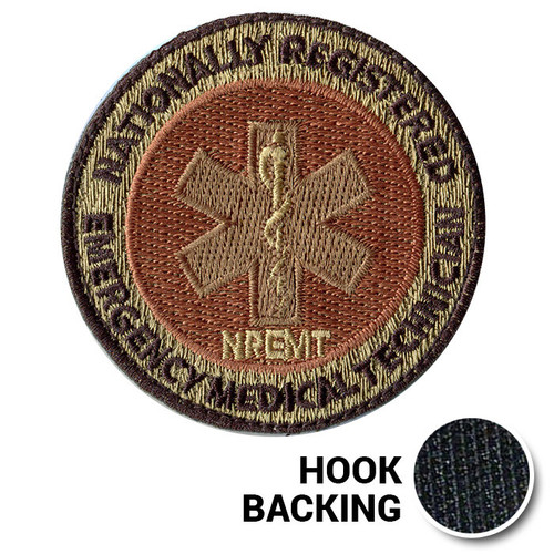 EMS Emergency Medical Services Reflective Velcro Patches Vests Emblem  Embroidered Tactical Badge Military Hook and Loop Patch Fastener Morale  Backing (Red) : : Sports & Outdoors