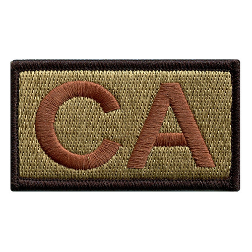 Xcomm Rocker Tab XCOMM Duty Identifier Tab - USAF OCP, Black Border | Kel-Lac