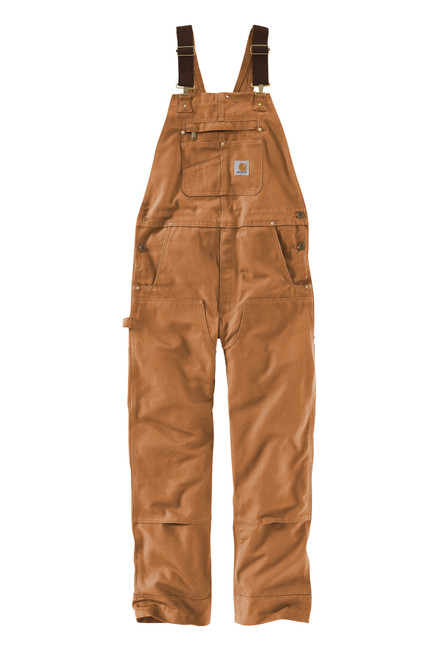 Carhartt® Firm Duck Insulated Bib Overalls - Kel-Lac Uniforms, Inc.