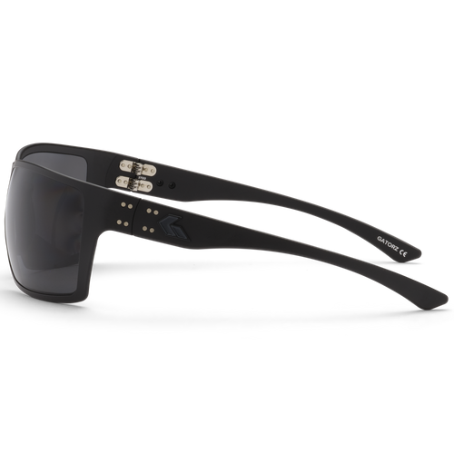 Gatorz Marauder Eyewear- Black- Smoked Polarized