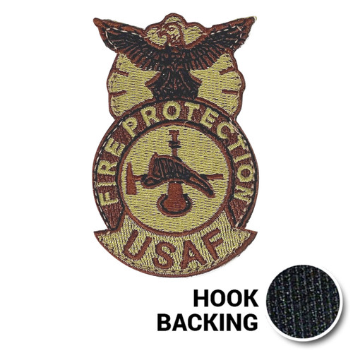 Fire Protection Patches - USAF Fire Fighter Badges | Kel-Lac