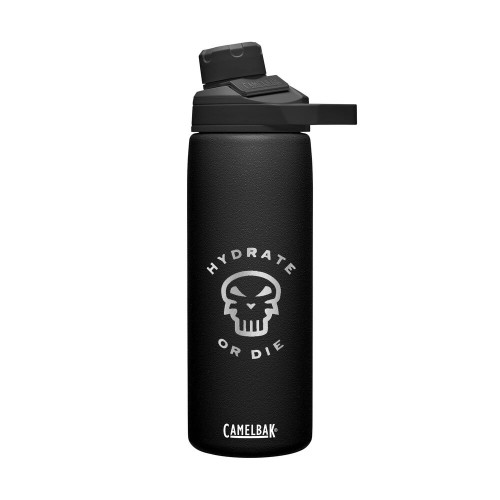 Chute Mag 20oz Stainless Steel Insulated Bottle with H.O.D. Logo forward facing