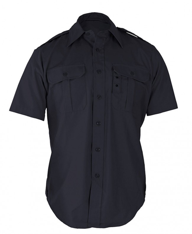 Propper Short Sleeve Tactical Dress Shirt in LAPD Navy