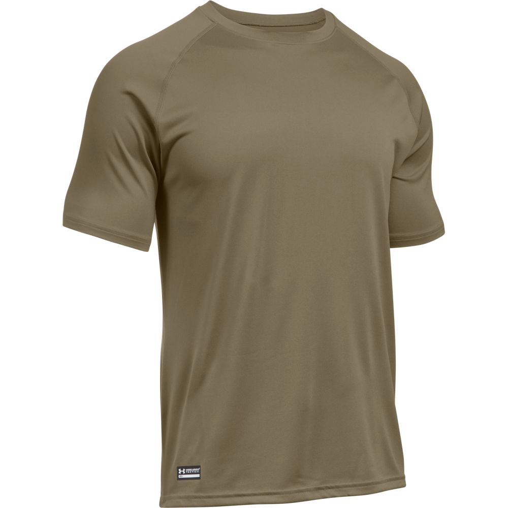 Men's UA Tactical Tech Short Sleeve T-Shirt in Federal Tan
