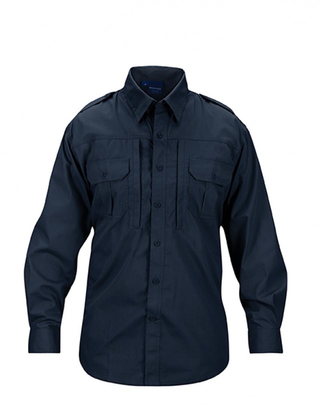 Propper Men's Long Sleeve Tactical Shirt in LAPD Navy