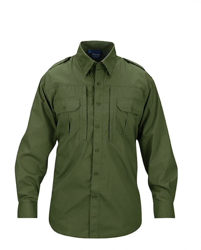 Propper Men's Long Sleeve Tactical Shirt in Olive Drab