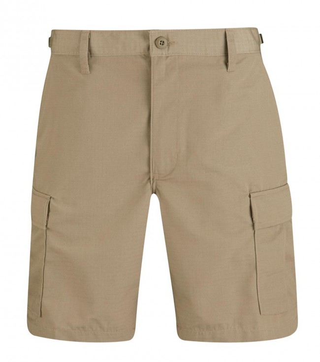 Propper BDU Shorts with Zip Fly in Khaki