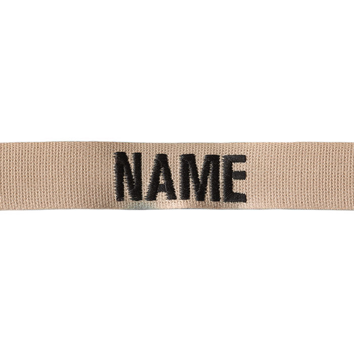 Sew On USAF Desert Name Tape from Kel-Lac