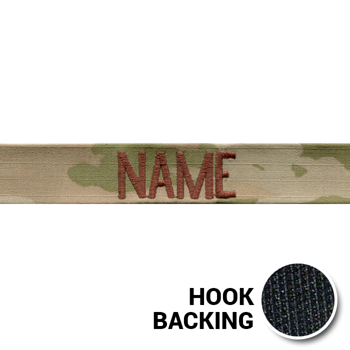 USAF 3-Color OCP Name Tape with Hook Back from Kel-Lac