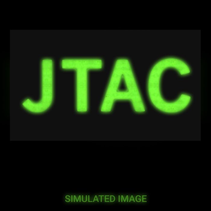JTAC IR Duty Identifier Tab Patch - simulated image
