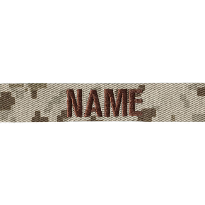 USMC Digital Desert Sew On Name Tapes from Kel-Lac