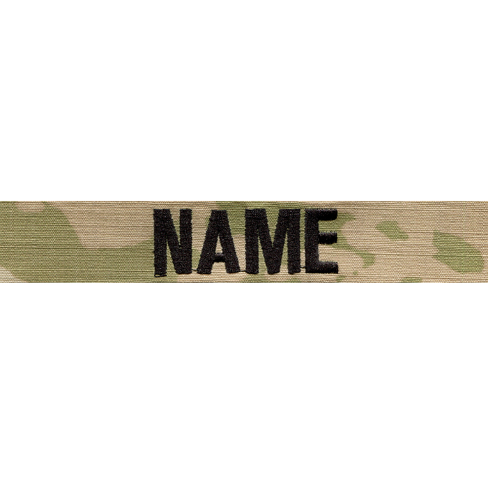 OCP Army Name Tapes - Black Thread | Kel-Lac