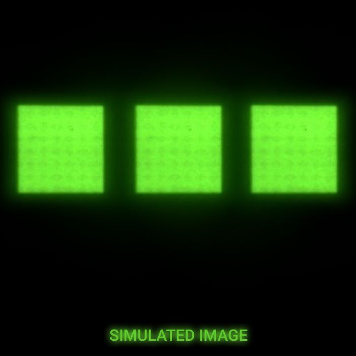 IR.Tools Friend or Foe 1 inch Square IR Glow Patch (3-Pack) - Simulated Glow