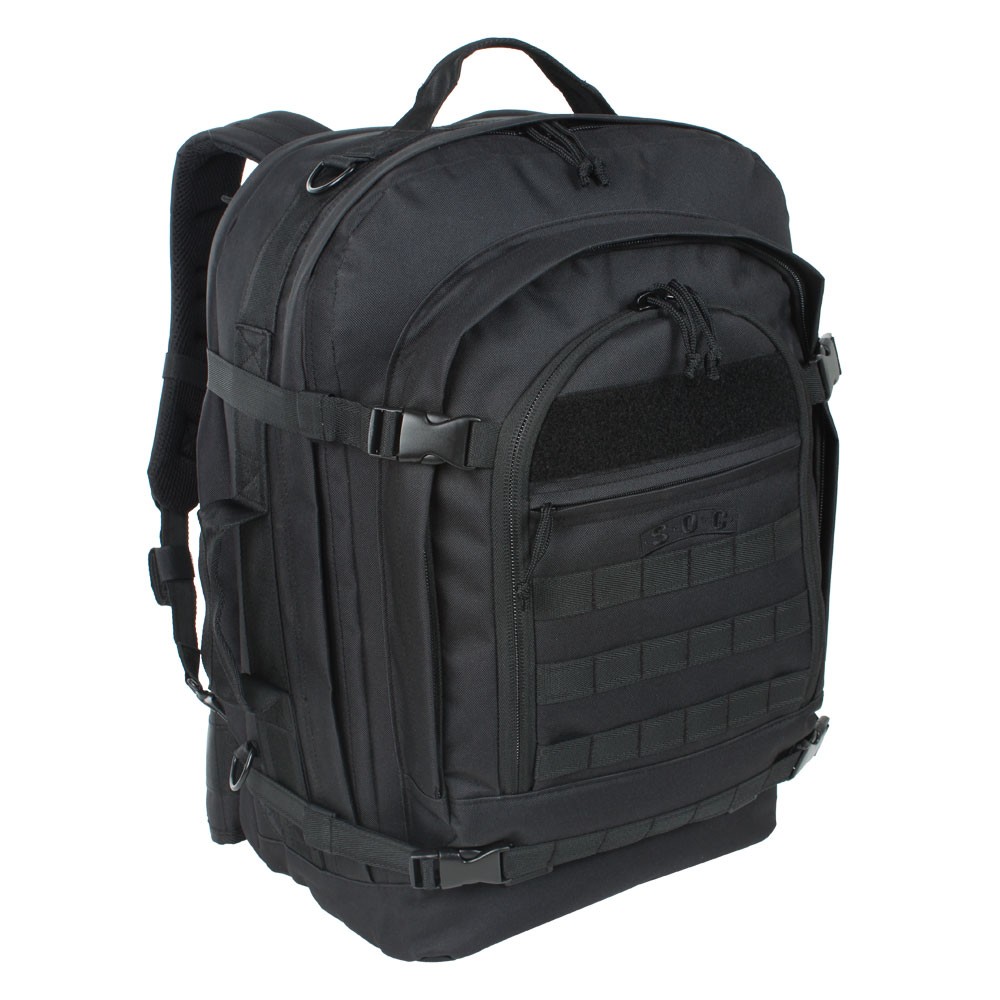 SOC Gear Bugout Bag in Black
