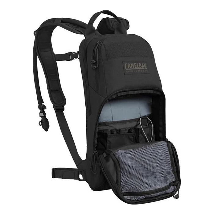 CamelBak Mil Tac M.U.L.E. in Black (Front Pocket)