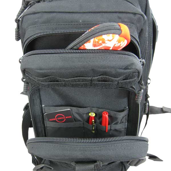 Front organizer pocket of FC Presidio Backpack
