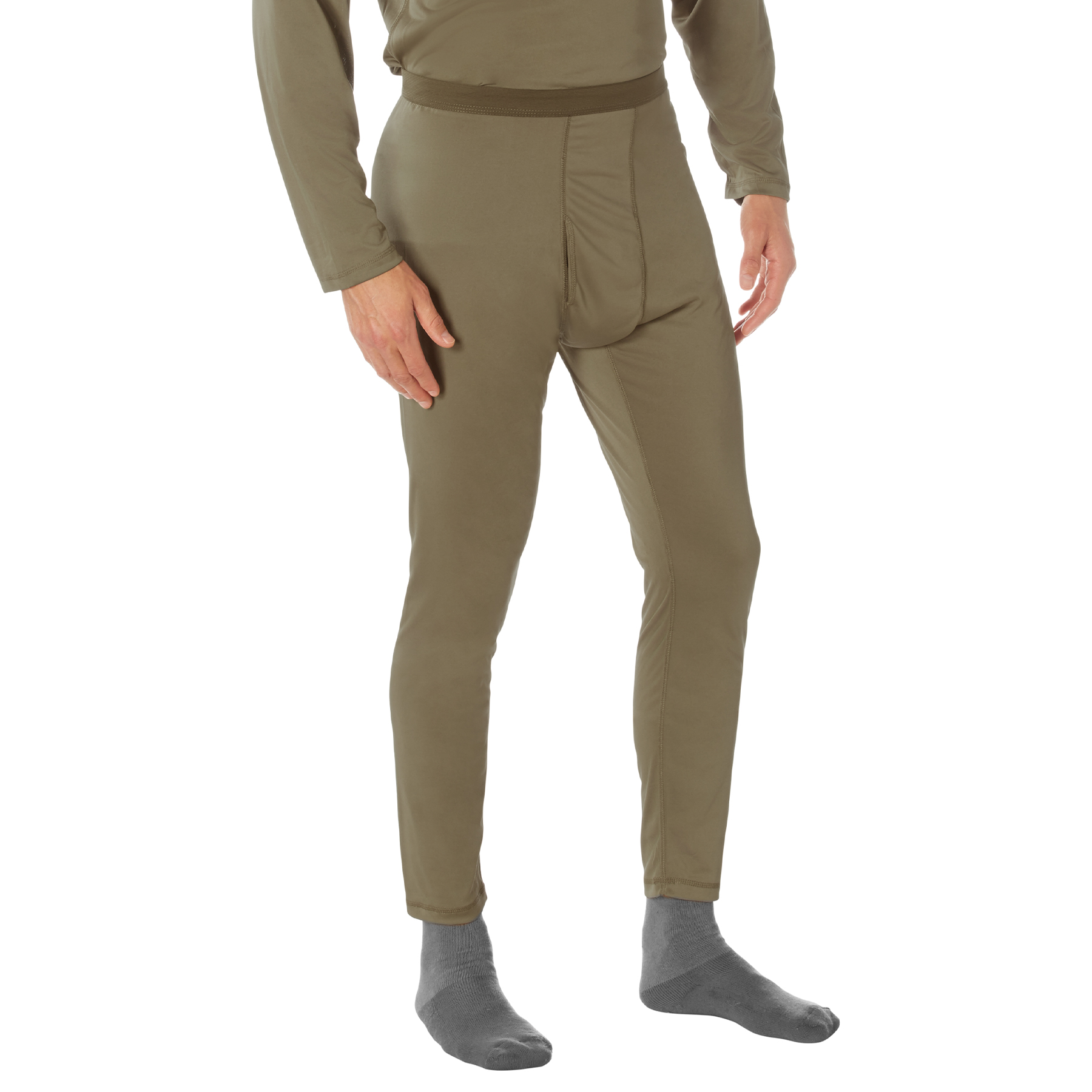 3 LAYER  WEAR PANTS（ASHGREEN） Green Threshold Wide Leg Pants | Bluffworks