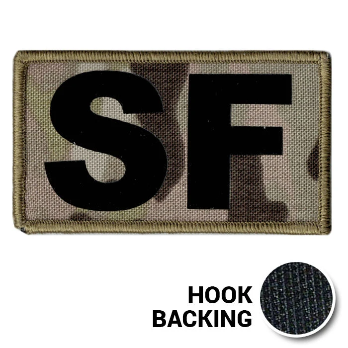 Multicam OCP SF IR Duty Identifier Tab Patch with hook backing