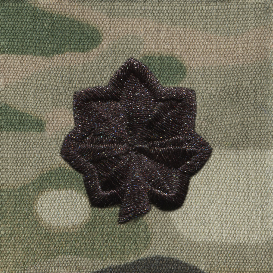 Sew-On Cloth Scorpion OCP Lt Colonel Rank Insignia