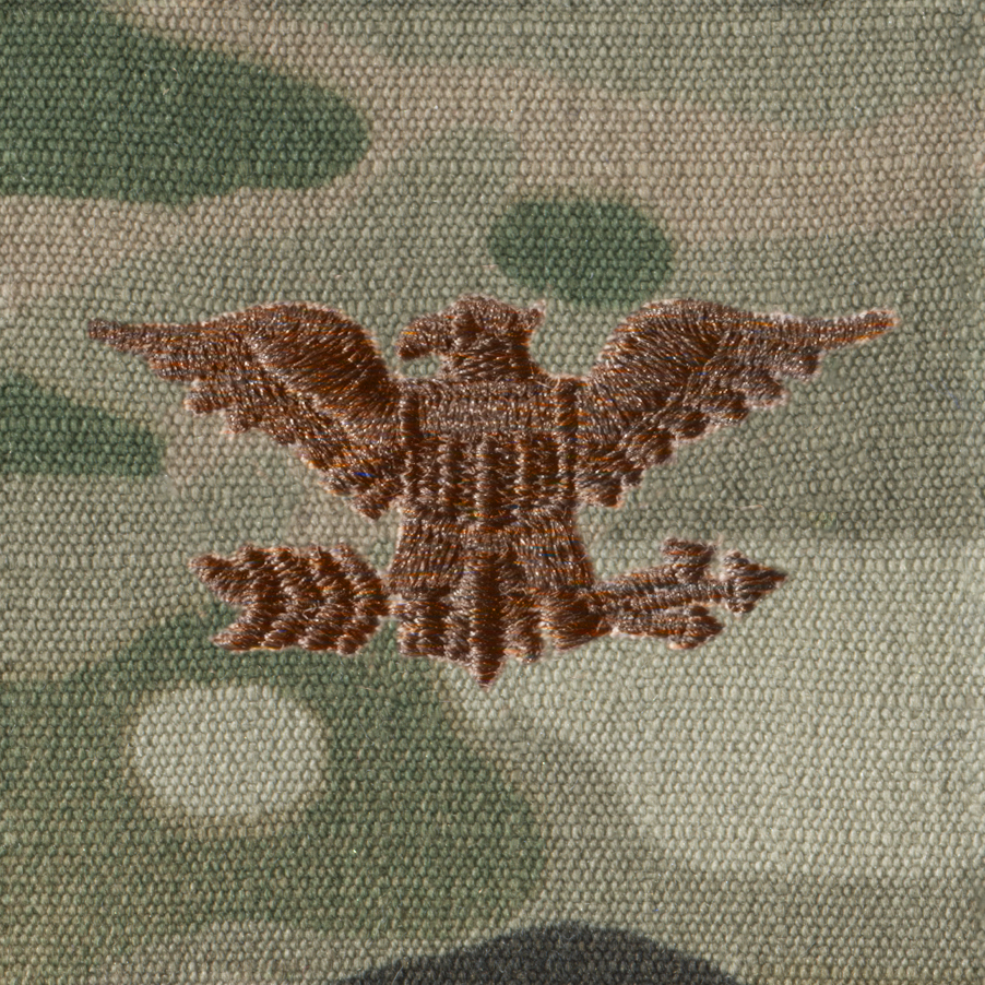 Sew-On Cloth Scorpion OCP Colonel Rank Insignia
