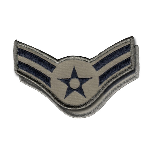 Enlisted Rank ABU Chevron Pair - A1C