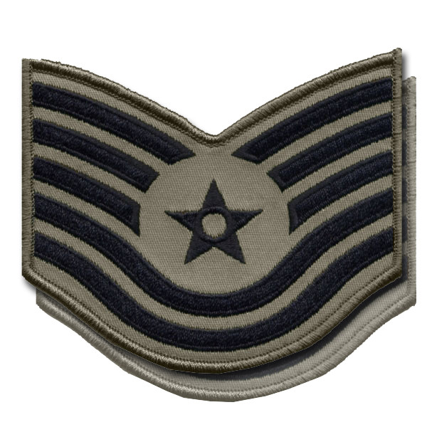 Enlisted Rank ABU Chevron Pair - TSgt