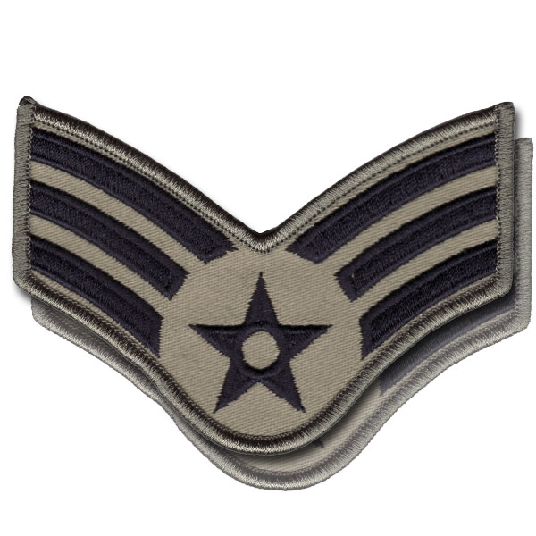 Enlisted Rank ABU Chevron Pair - SrA