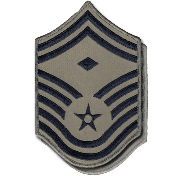 Enlisted Rank ABU Chevron Pair - SMSgt, 1st Sgt