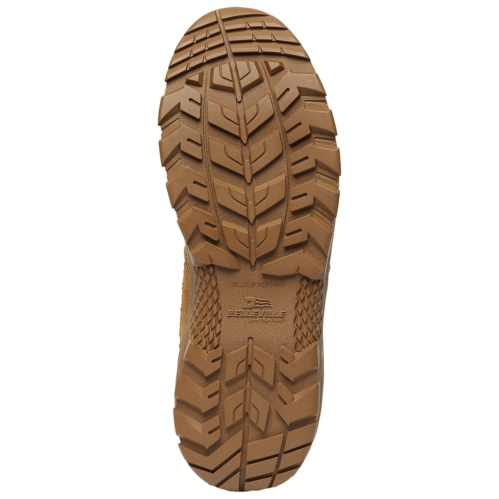 Belleville BV518 Spear Point 8" Tactical Boot - Coyote, Soft Toe (BVB-BV518) - Bottom