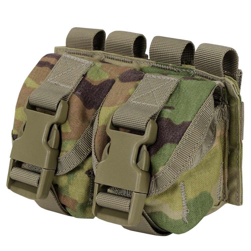 Double Frag Grenade Pouch Front