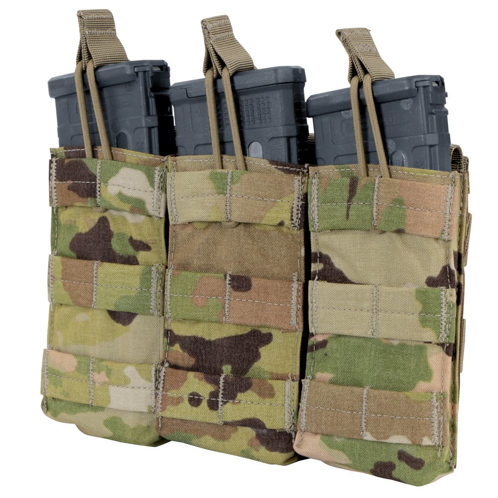 Triple M4/M16 Open Top Pouch Front
