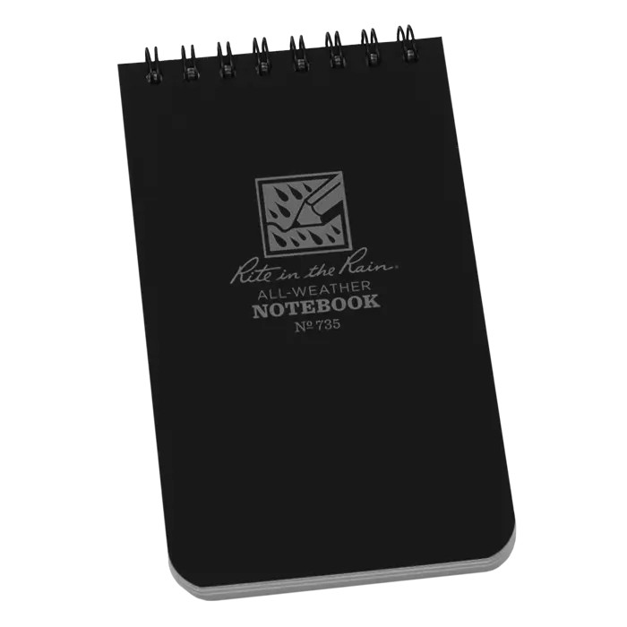 Pocket Top Spiral Notebook Front