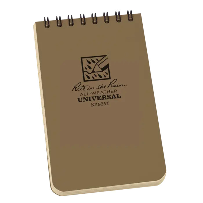 Pocket Top Spiral Notebook Front