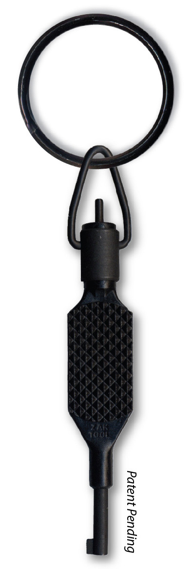 Zak Tool ZT9P Knurled Flat Grip Swivel Key